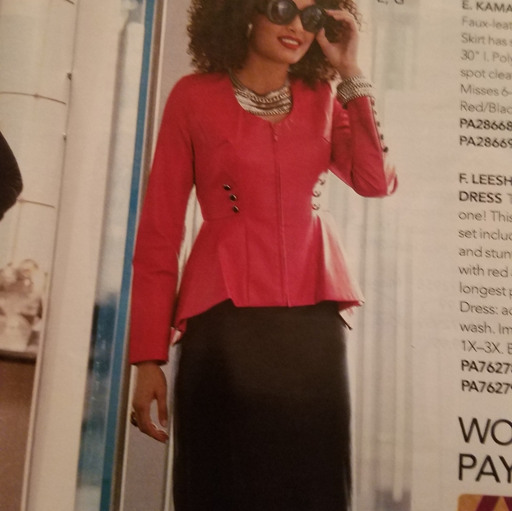 New with tags Ashro Kamana Skirt Set size